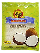 Coco ralado pacote 500g tipo Médio