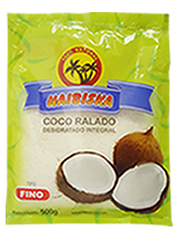 Coco ralado pacote 500g tipo Fino